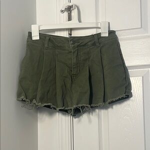 Olive Green Women's Skort